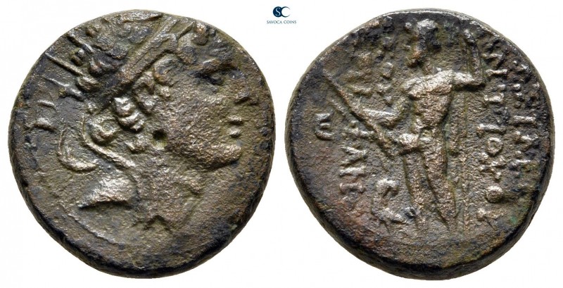 Seleukid Kingdom. Antioch on the Orontes. Antiochos IV Epiphanes 175-164 BC. 
B...