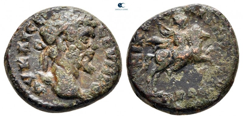 Moesia Inferior. Nikopolis ad Istrum. Septimius Severus AD 193-211. 
Bronze Æ
...