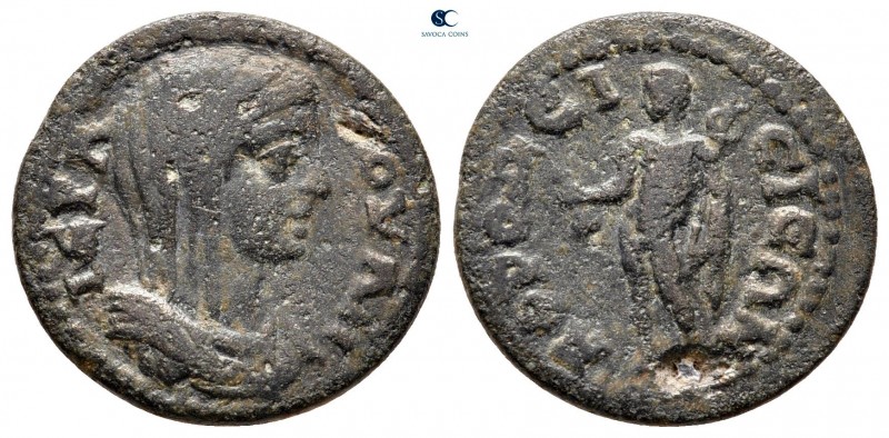 Caria. Aphrodisias - Plarasa. Pseudo-autonomous issue AD 209-220. 
Bronze Æ

...