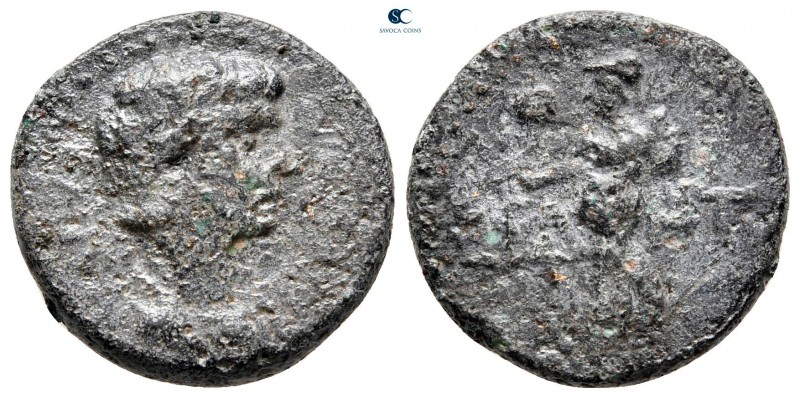 Pamphylia. Side AD 198-209. Geta (?)
Bronze Æ

20 mm, 4,59 g



nearly ve...