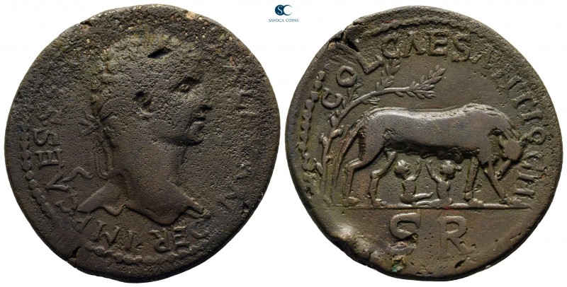 Pisidia. Antioch. Severus Alexander AD 222-235. 
Bronze Æ

32 mm, 22,13 g

...