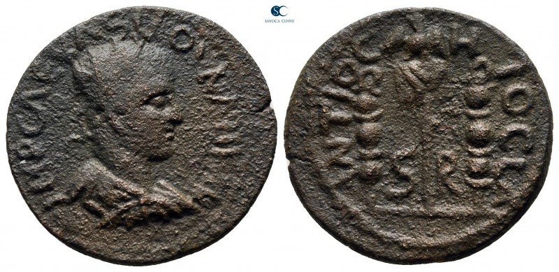 Pisidia. Antioch. Volusian AD 251-253. 
Bronze Æ

20 mm, 5,02 g



very f...