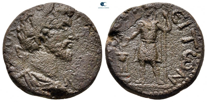 Cilicia. Laertes. Marcus Aurelius AD 161-180. 
Bronze Æ

21 mm, 8,64 g


...