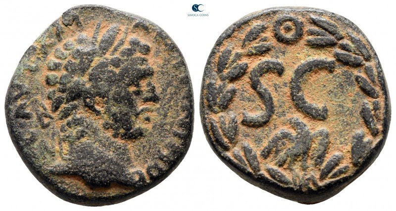 Seleucis and Pieria. Antioch. Caracalla AD 198-217. 
As Æ

20 mm, 8,29 g

...