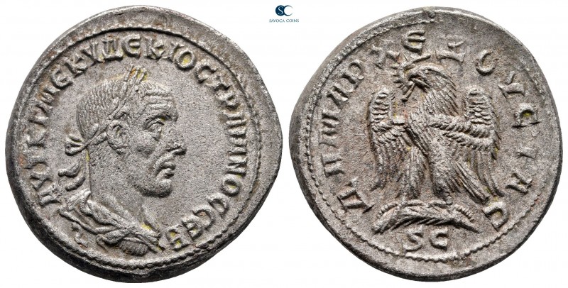 Seleucis and Pieria. Antioch. Trajan Decius AD 249-251. 
Billon-Tetradrachm

...