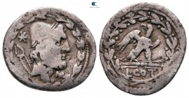 L. Aurelius Cotta 105 BC. Rome. Denarius AR