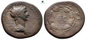 Trajan AD 98-117. Struck in Rome dor circulation in the East. Semis Æ