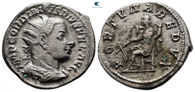 Gordian III AD 238-244. Antioch
Antoninianus AR

21 mm, 4,22 g



very fi...