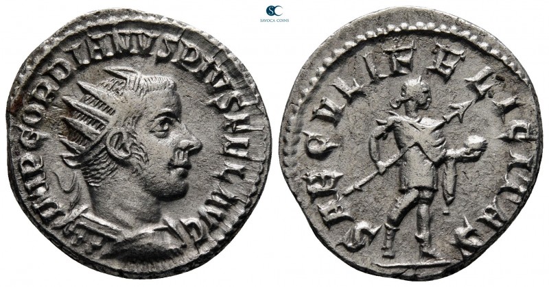 Gordian III AD 238-244. Antioch
Antoninianus AR

21 mm, 4,13 g



very fi...