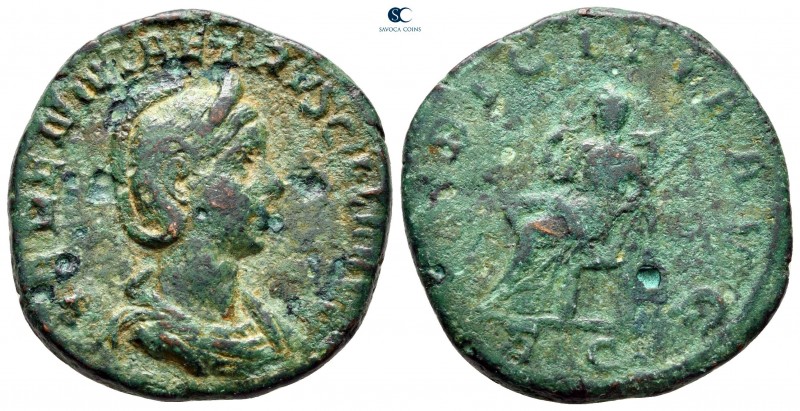 Herennia Etruscilla AD 249-251. Rome
Sestertius Æ

29 mm, 13,82 g



near...