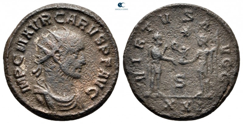 Carus AD 282-283. Antioch
Antoninianus Æ

20 mm, 3,57 g



very fine