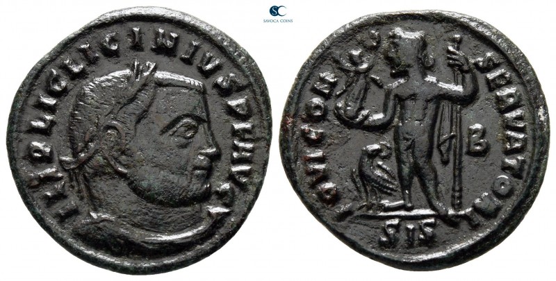 Licinius I AD 308-324. Siscia
Follis Æ

20 mm, 3,47 g



very fine