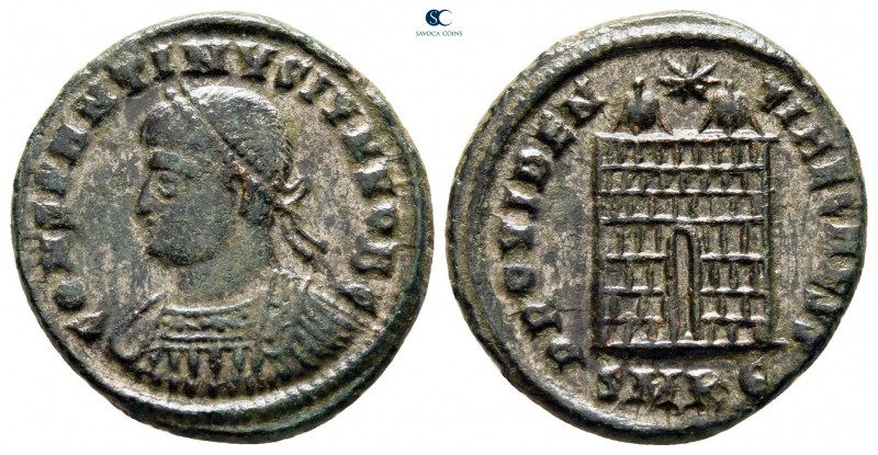 Constantine II, as Caesar AD 317-337. Cyzicus
Follis Æ

19 mm, 3,42 g



...