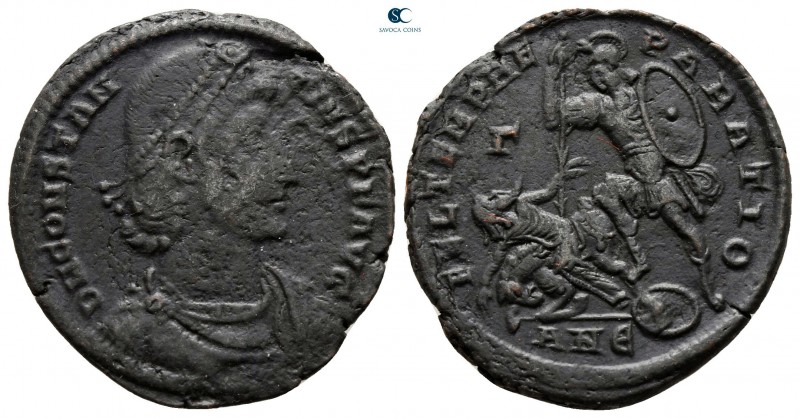 Constantius II AD 337-361. From the Tareq Hani collection. Antioch
Follis Æ

...