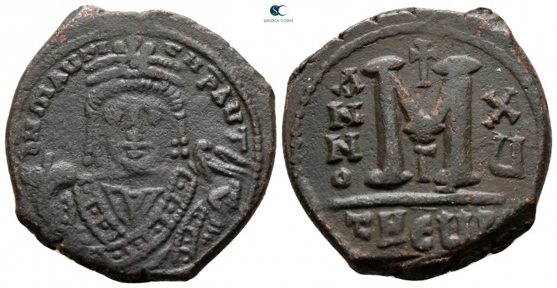 Maurice Tiberius AD 582-602. From the Tareq Hani collection. Theoupolis (Antioch...