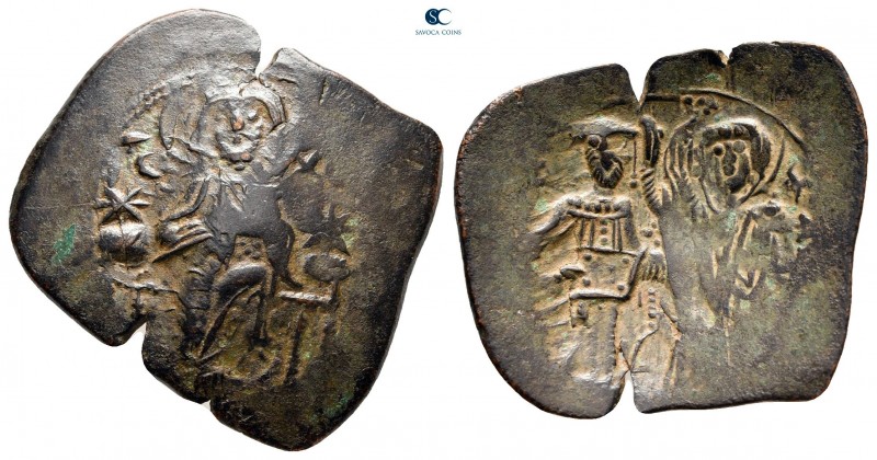 Manuel I Comnenus AD 1143-1180. Constantinople
Trachy Æ

25 mm, 2,22 g


...