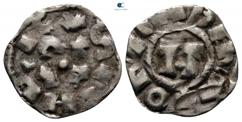 Heinrich III-V AD 1039-1125. Lucca
Denaro AR

15 mm, 0,96 g



nearly ver...