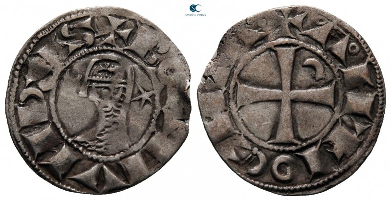 Bohemond III AD 1163-1201. Antioch
Denier AR

17 mm, 0,99 g



very fine