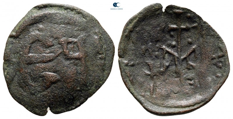 Ivan Aleksandar AD 1331-1371. Second empire
Trachy Æ

17 mm, 0,91 g



ne...