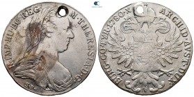 Austria. Maria Theresia AD 1740-1780. Thaler AR. Restrike