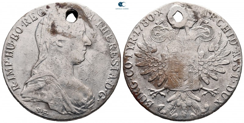 Austria. Maria Theresia AD 1740-1780.
Thaler AR. Restrike

41 mm, 27,83 g

...