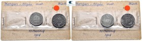 Germany. Wangen im Allgäu.  AD 1918. 10 Pfennig