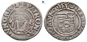Hungary. Kremnitz.  AD 1550. Denar AR