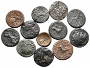 Lot of ca. 12 greek bronze coins / SOLD AS SEEN, NO RETURN!very fine