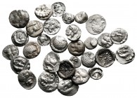 Lot of ca. 31 greek silver fractions / SOLD AS SEEN, NO RETURN!very fine