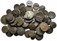 Lot of ca. 51 greek bronze coins / SOLD AS SEEN, NO RETURN!very fine