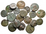 Lot of ca. 20 roman provincial bronze coins / SOLD AS SEEN, NO RETURN!fine