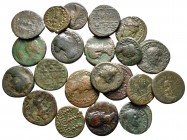 Lot of ca. 21 roman provincial bronze coins / SOLD AS SEEN, NO RETURN!nearly very fine
