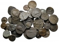 Lot of ca. 40 roman provincial bronze coins / SOLD AS SEEN, NO RETURN!nearly very fine