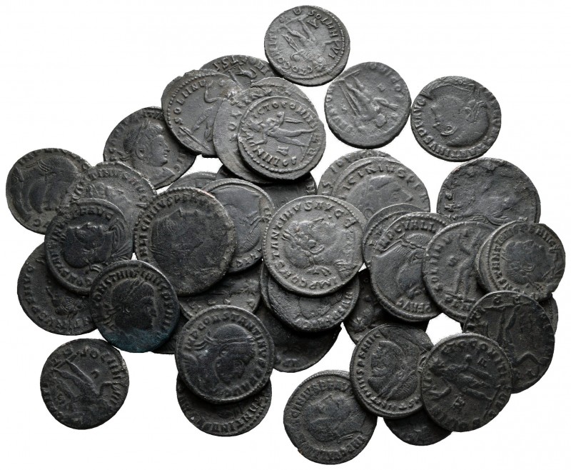 Lot of ca. 40 roman bronze coins / SOLD AS SEEN, NO RETURN!

very fine