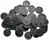 Lot of ca. 40 roman bronze coins / SOLD AS SEEN, NO RETURN!very fine