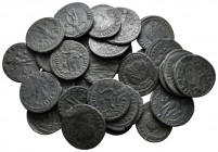 Lot of ca. 30 roman bronze coins / SOLD AS SEEN, NO RETURN!very fine