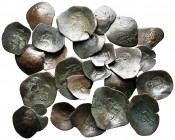 Lot of ca. 25 scyphate bronze coins / SOLD AS SEEN, NO RETURN!fine