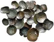 Lot of ca. 25 scyphate bronze coins / SOLD AS SEEN, NO RETURN!nearly very fine