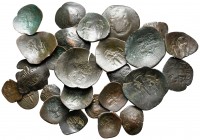 Lot of ca. 25 scyphate bronze coins / SOLD AS SEEN, NO RETURN!nearly very fine