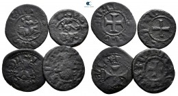 Lot of 4 cilician armenian coins / SOLD AS SEEN, NO RETURN!nearly very fine