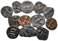 Lot of ca. 12 arab byzantine bronze coins / SOLD AS SEEN, NO RETURN!very fine