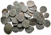 Lot of ca. 50 islamic bronze coins / SOLD AS SEEN, NO RETURN!nearly very fine