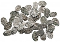 Lot of ca. 37 Russian Coins of Petr I the Great / SOLD AS SEEN, NO RETURN!very fine