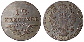 Austria. 12 Kreuzer 1795 Mi 5,05g