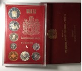 Malta. Set coins 1972 proof.