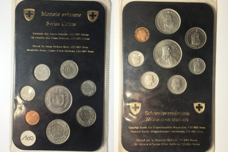 Switzerland. Set coins 1979.