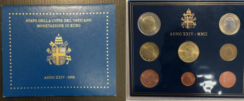 Vaticano. Giovanni Paolo II divisionale 2002 FDC