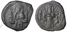 Messina. Ruggero II Duca normanno (1105-1154). Doppio follaro CU gr. 5,68. rif.MIR 17 Raro