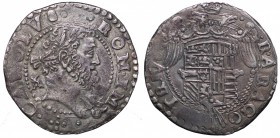 Regno di Napoli. Carlo V d'Asburgo (1516-1556). Tarì IBR. AG gr. 6,07 rif.Magliocca 46/2 R2 mBB