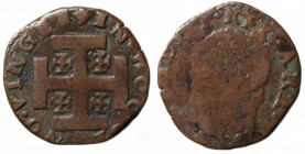 Regno di Napoli. Filippo II (1554-1598). 3 cavalli AE gr. 3,39 MB-BB